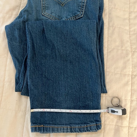 Levi's 541 Denim Dark Wash Straight Fit Jeans Size W30x L30 - Picture 15 of 15